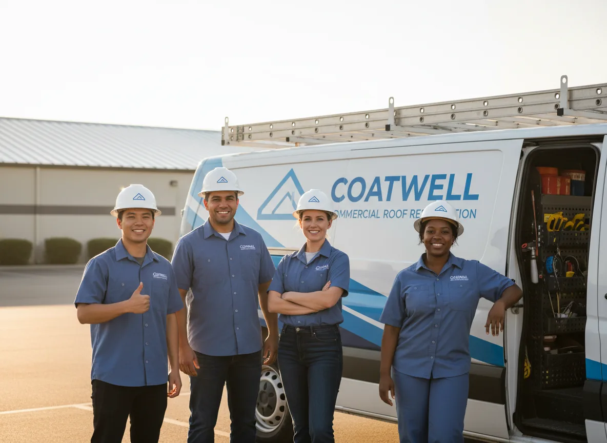 Commercial roof coating company in Powersite, MO